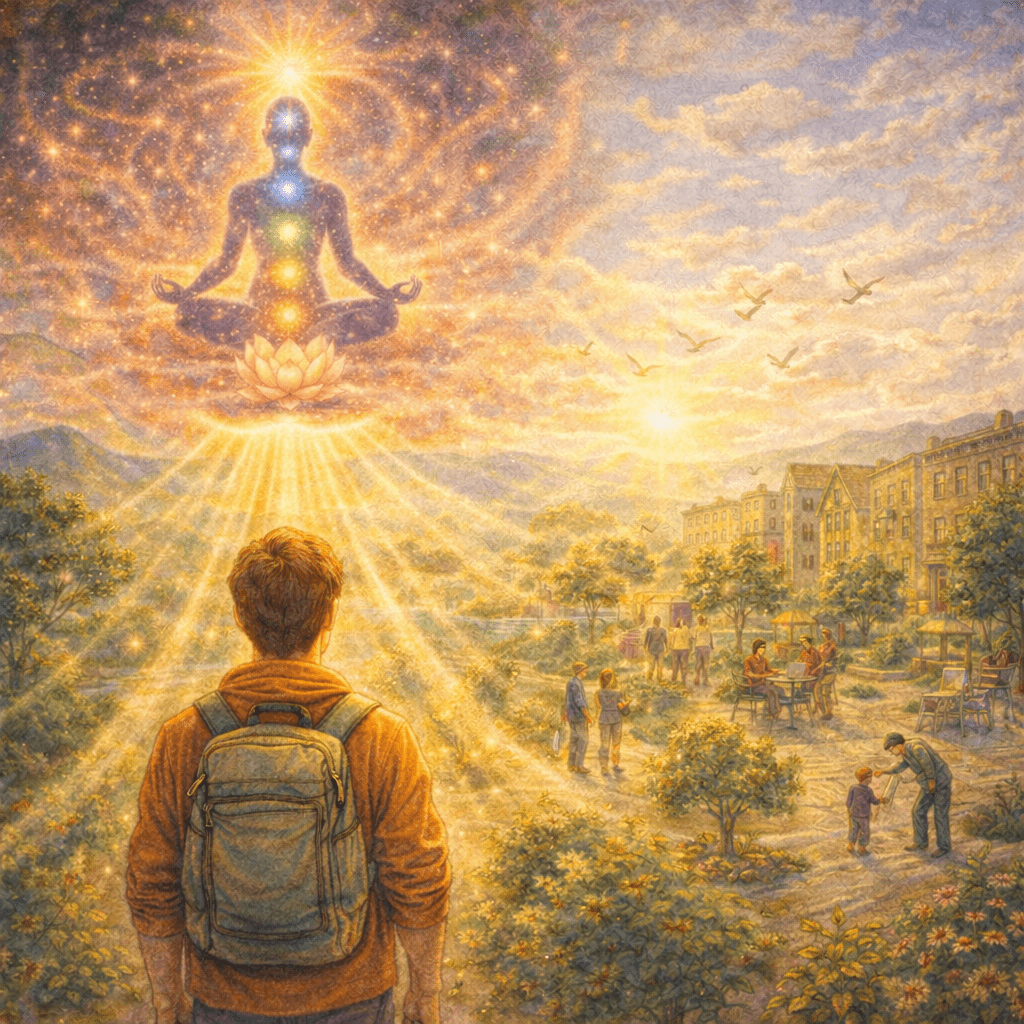 A moment of radiant harmony