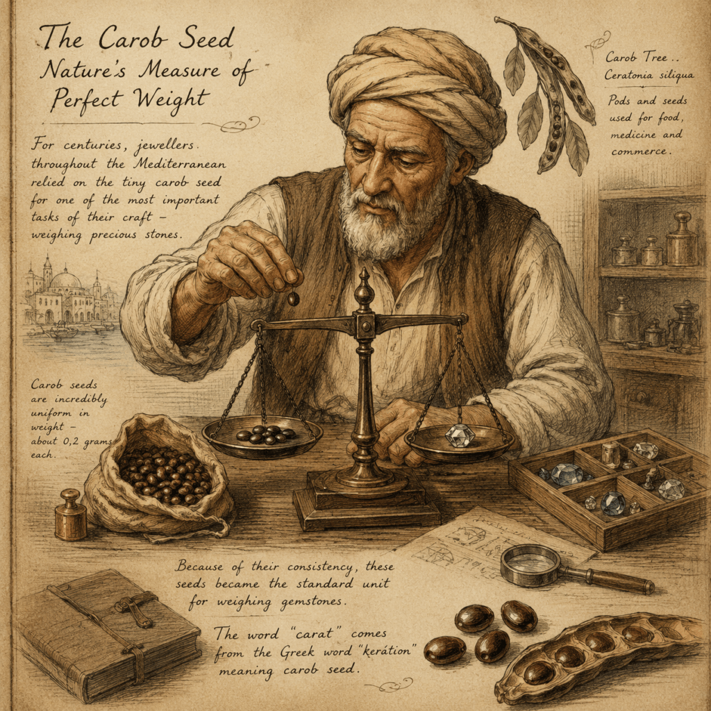 Classic Carob Seed Jeweller’s Workshop