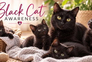 Black Cat Awareness_ Cozy Companions