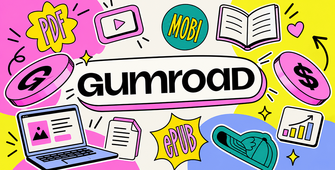 Gumroad Digital Product Sticker